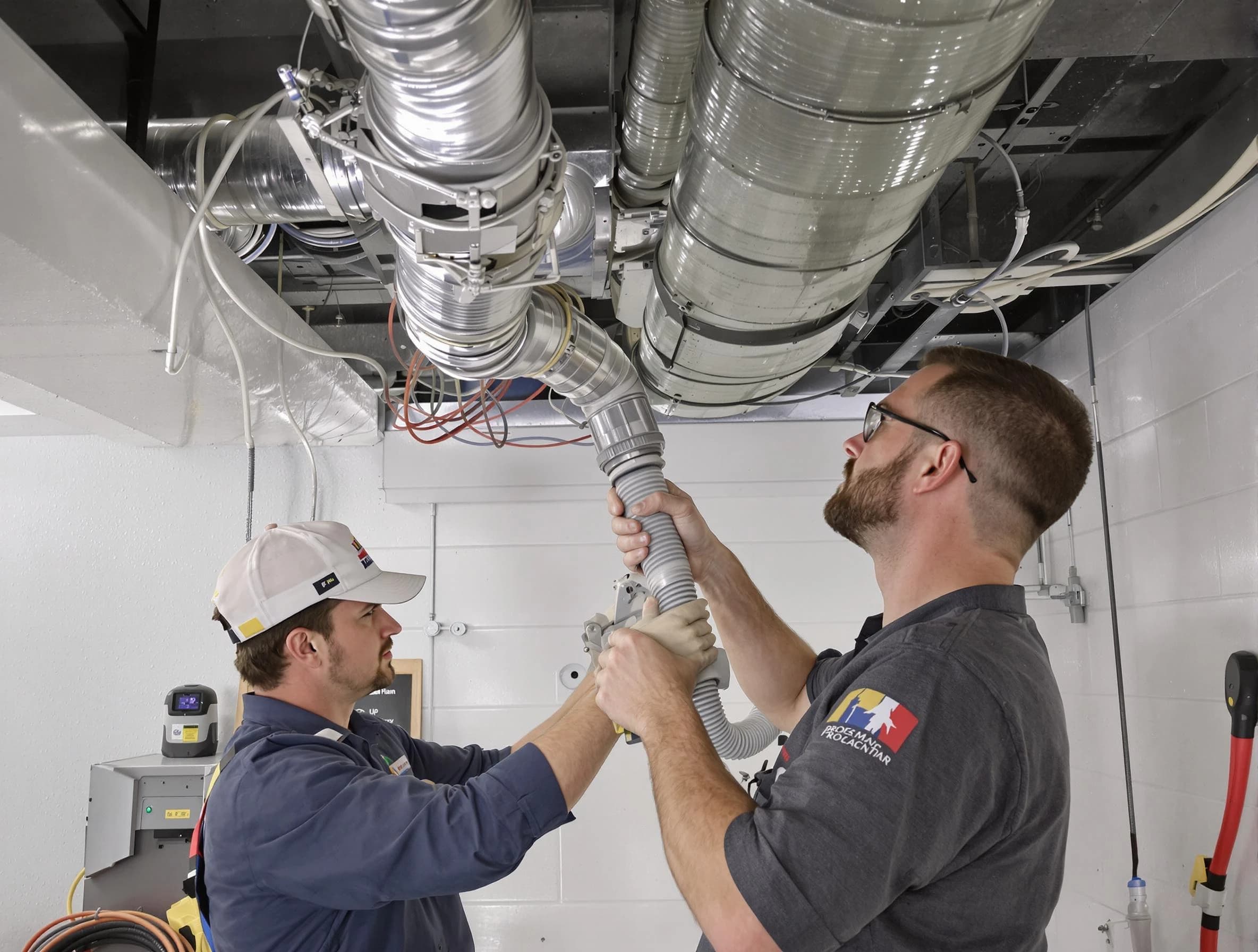 Citrus Park Air Duct Cleaning technician performing thorough AC duct cleaning in Citrus Park