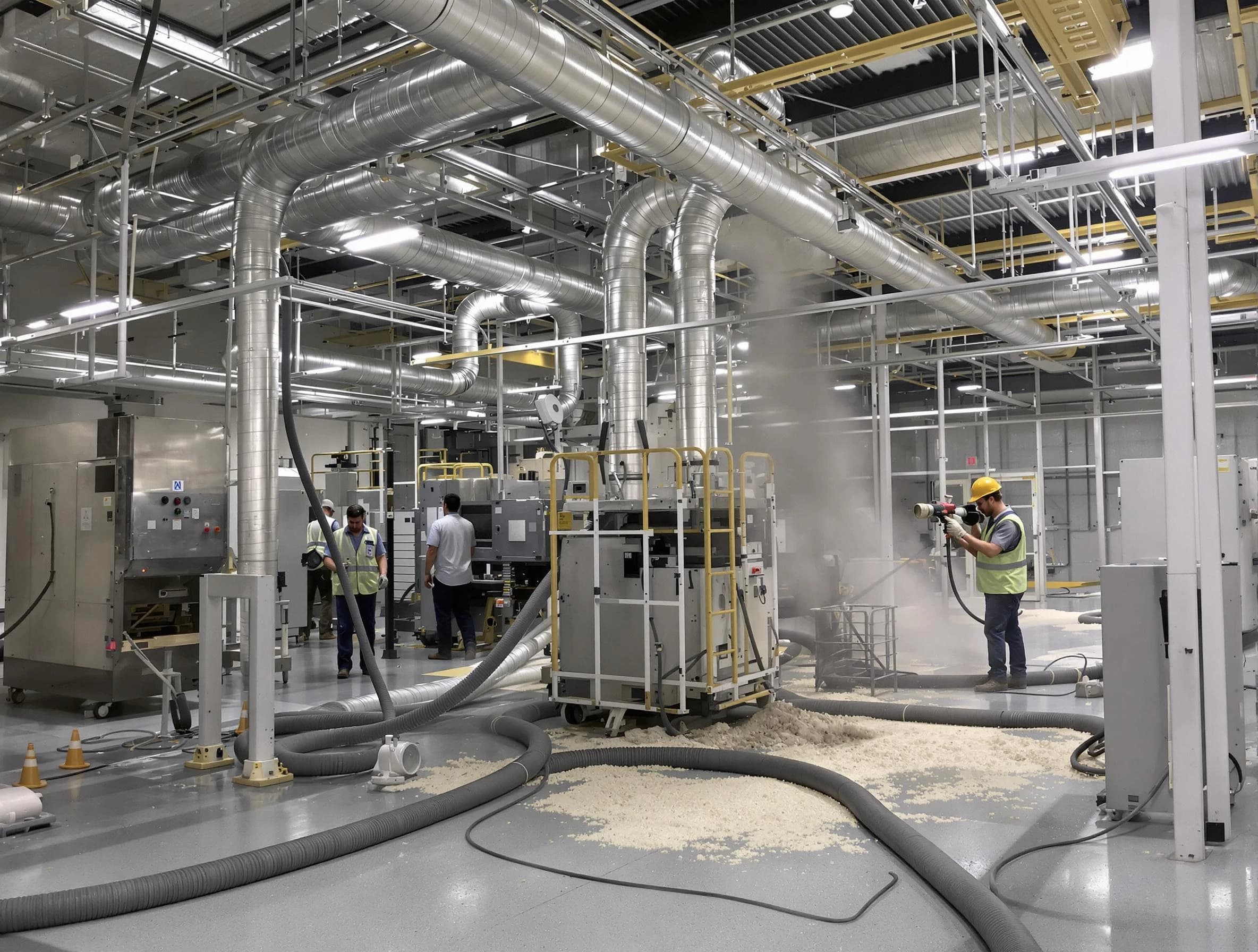 Heavy-duty industrial duct cleaning by Citrus Park Air Duct Cleaning in Citrus Park