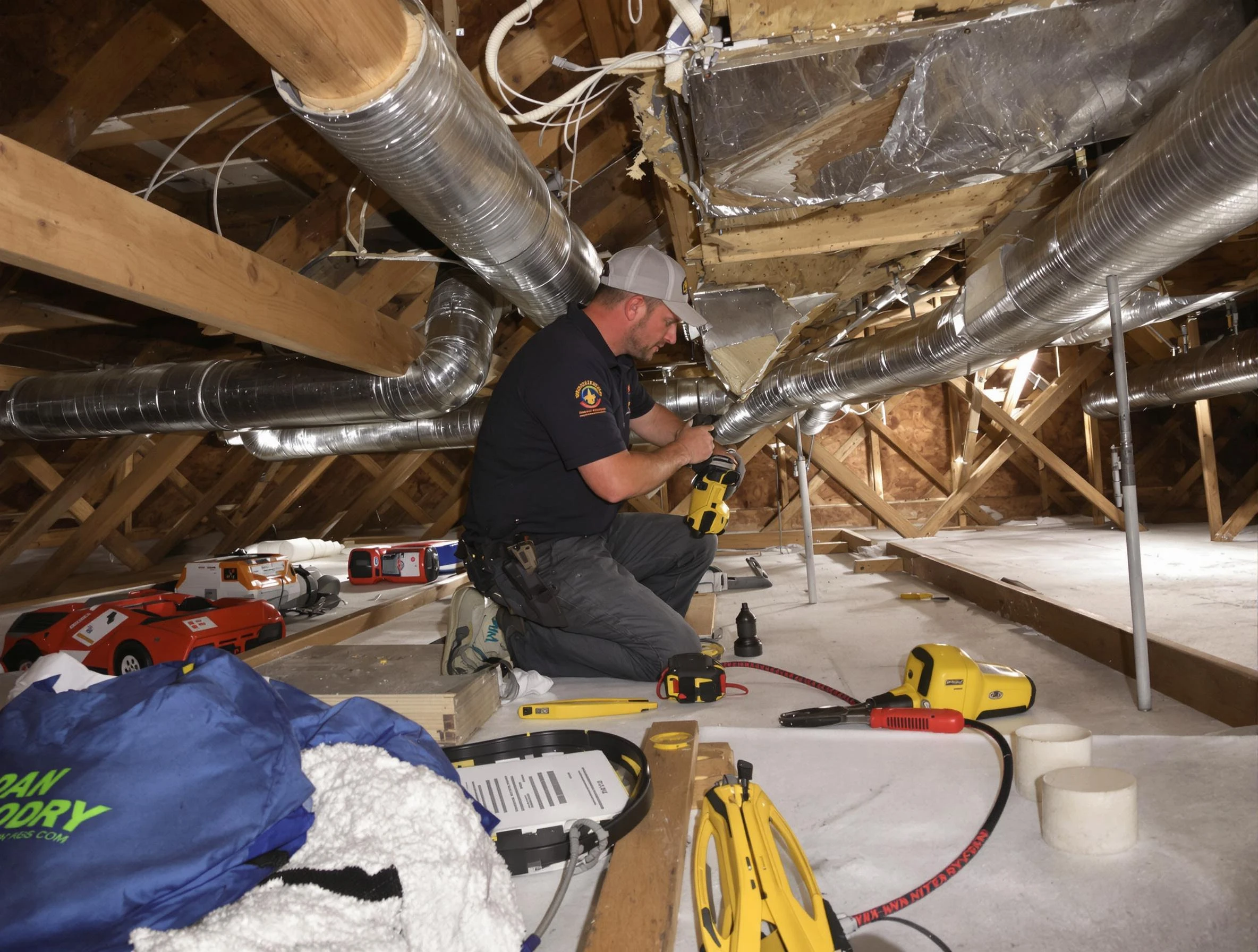 Professional air duct repair by Citrus Park Air Duct Cleaning in Citrus Park