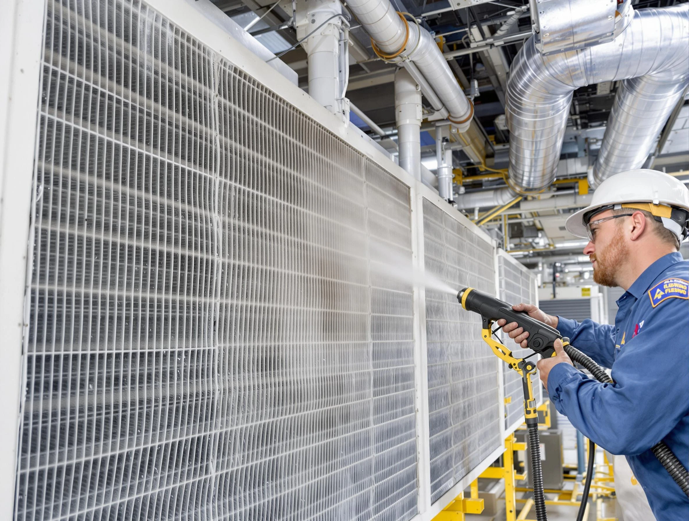 Professional commercial coil cleaning by Citrus Park Air Duct Cleaning in Citrus Park